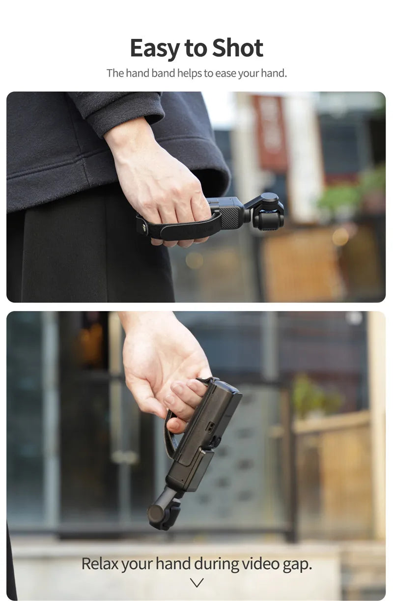 DJI Osmo Pocket 3 4 Portable Strap Cold Shoe Extended Protection Bezel Extended Handle Accessories