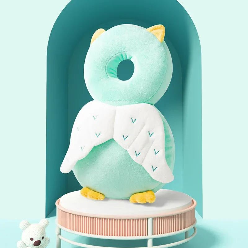 Baby Head Protector Backpack Pillow for Kids 1-3Years, Baby Park accessory, Toddler Children Soft PP Cotton Protective Cushion Cartoon Security Pillows
