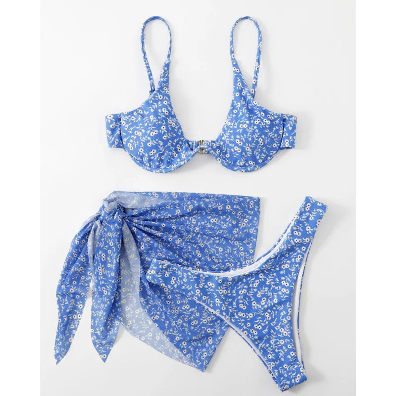 New Print Sexy Bikinis Swimsuits Women Swimwear Push Up Female Beach Swim Wear Bathing Suits Brazilian Bikini Set Pool Bather
