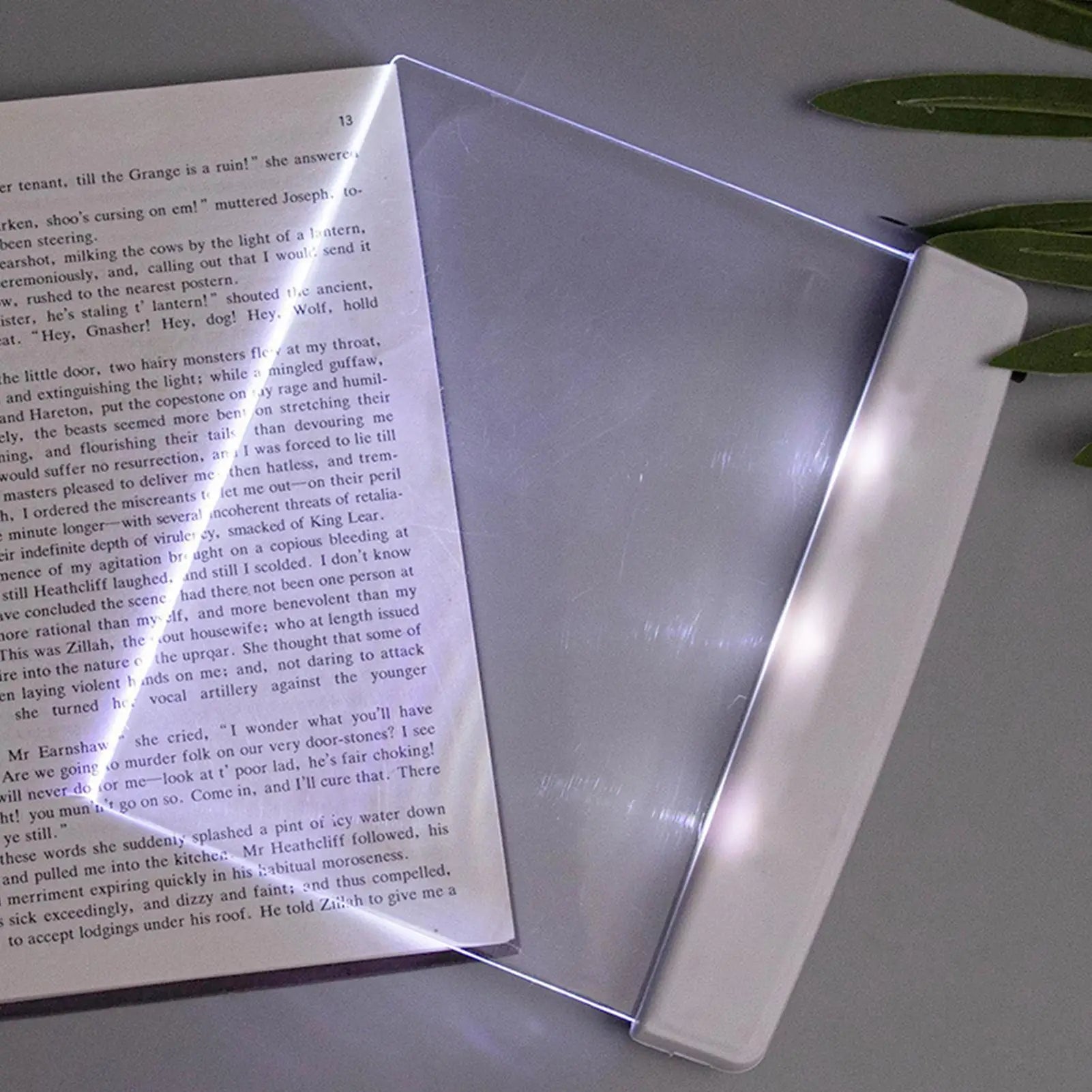 Book Reading Light Detachable Clip LED , Panel Lamp Book Lights For Reading At Night ,LED Reading Lamp Clip On Book Light  for Kids