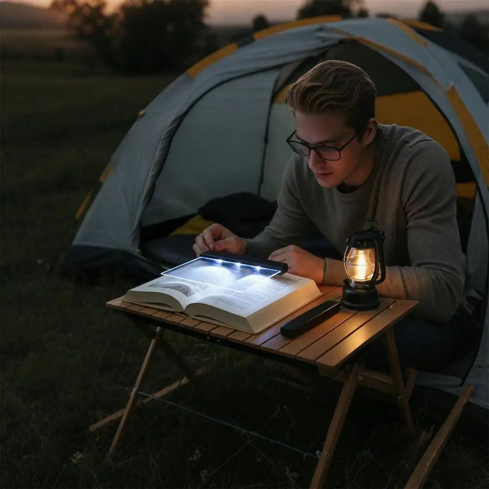 Book Reading Light Detachable Clip LED , Panel Lamp Book Lights For Reading At Night ,LED Reading Lamp Clip On Book Light  for Kids