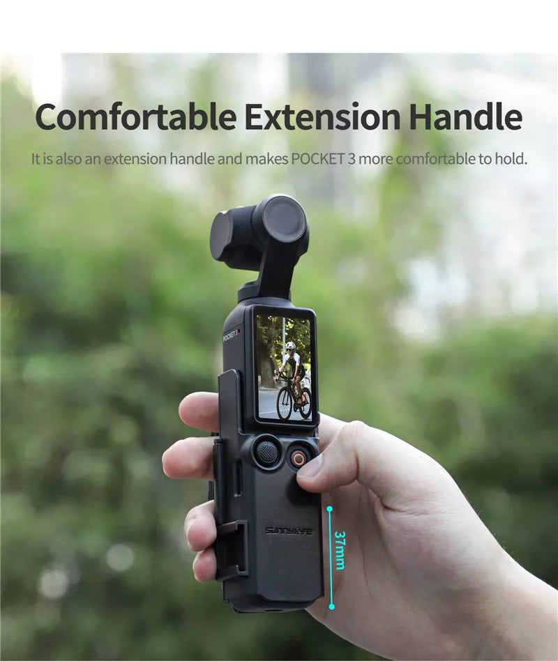 DJI Osmo Pocket 3 4 Portable Strap Cold Shoe Extended Protection Bezel Extended Handle Accessories