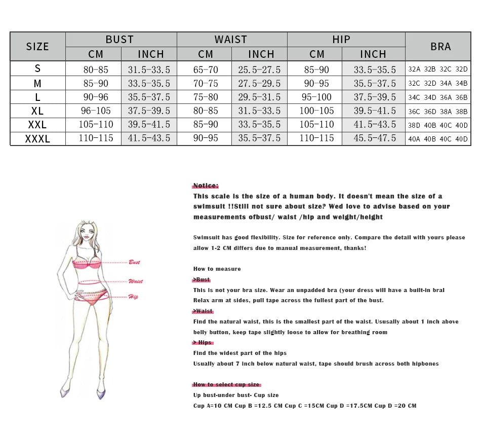 Sexy Women Bikini 2025 New Push-Up Bra Bikini Set Swimsuit For Women Solid Beachwear Ladies Chest Pad Swimwear
