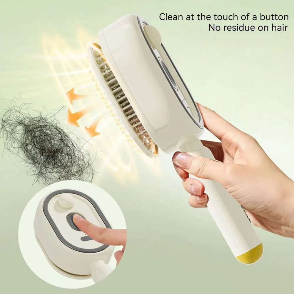 Multi functional massage comb , Electric Steam Hair Brush ,USB-C Charging Spray Steam Smoothing Straightener Anti-Frizz Styling Com