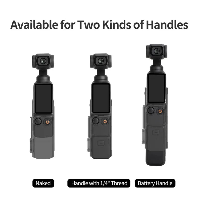 DJI Osmo Pocket 3 4 Portable Strap Cold Shoe Extended Protection Bezel Extended Handle Accessories